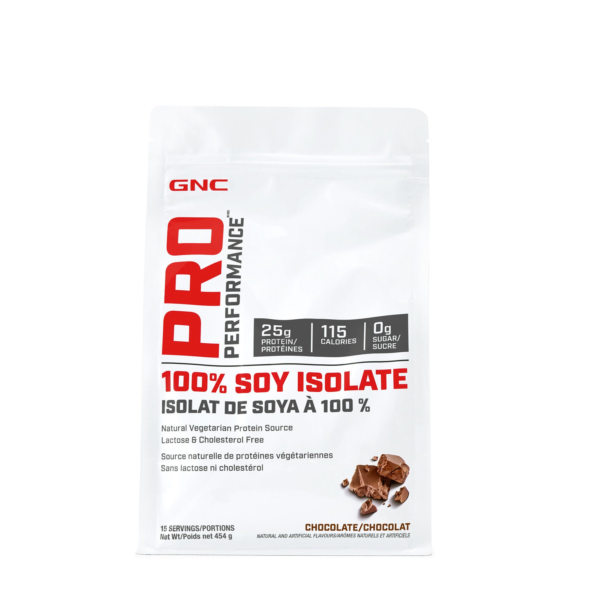 Isolat de soya &agrave; 100&nbsp;%&nbsp;&ndash; Chocolat  | GNC